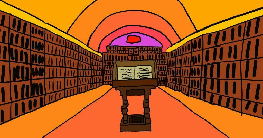 Library illustration